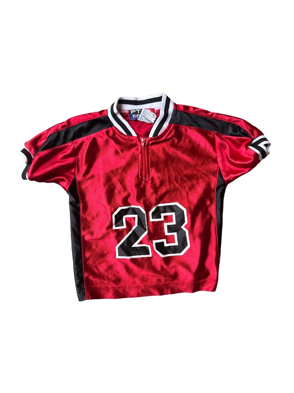 Vtg 4T Jordans Number Red & Black Number 23 Sports Jersey Top